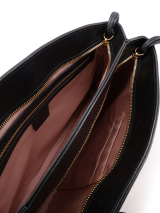 Interlocking G Dual Zip Shoulder Bag