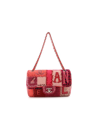 Patchwork Medium Classic Flap Shoulder Bag