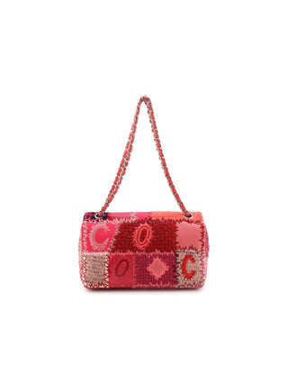 Patchwork Medium Classic Flap Shoulder Bag