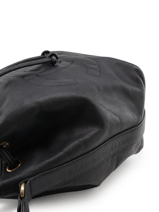 CC Drawstring Chain Shoulder Bag