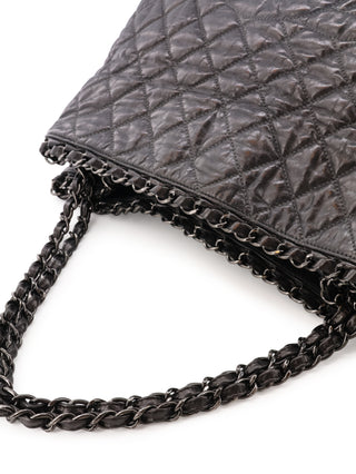 Quilted Chain Me Tote Bag