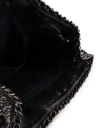 Quilted Chain Me Tote Bag