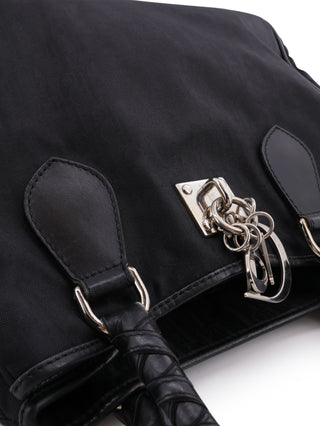 Diorissimo Canvas Charm Shoulder Bag