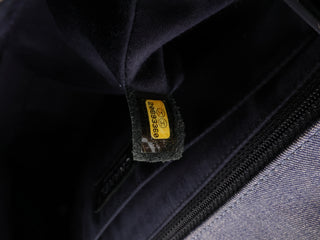 Denim Patchwork Jumbo Single Flap Bag