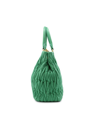 Matelasse Two-Way Handbag