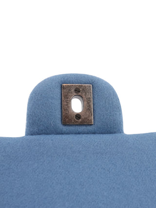 Paris-Salzburg Embroidered Wool Felt Flap Bag