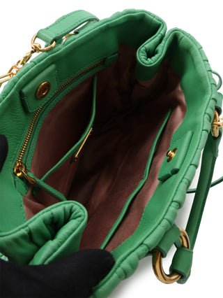 Matelasse Two-Way Handbag