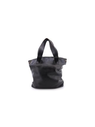 Chanel Leather Soft Edgy Tote Bag
