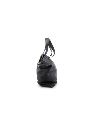 Chanel Leather Soft Edgy Tote Bag