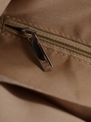 Chanel Leather Soft Edgy Tote Bag