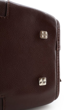 Anagram Top Handle Shoulder Bag