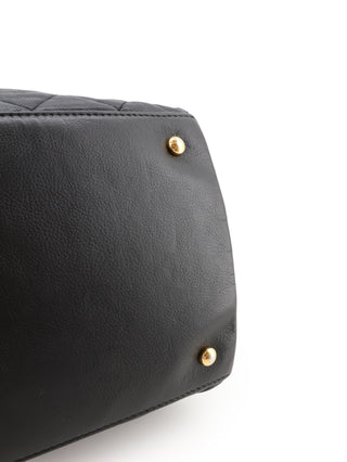 Small Quilted Chain Me Tote Bag
