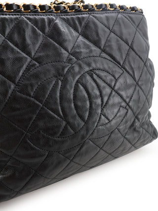 Small Quilted Chain Me Tote Bag