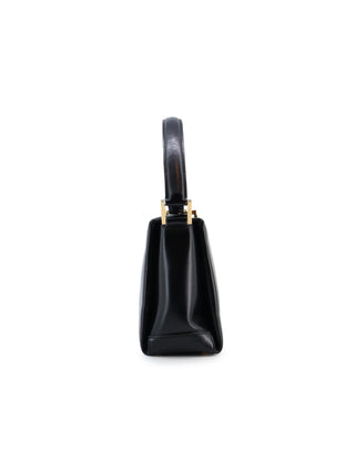 Black Top Handle Handbag