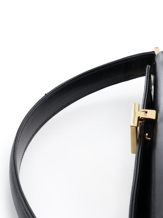 Black Top Handle Handbag