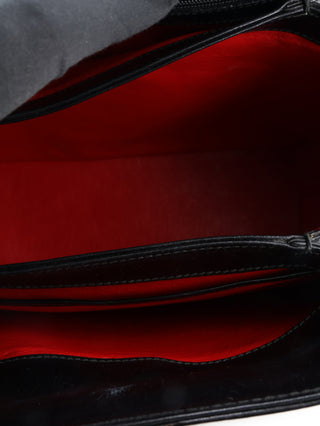 Black Top Handle Handbag