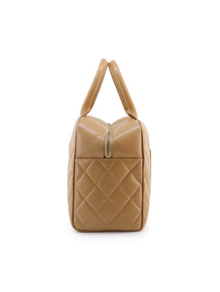 CC Diamond-quilted Bowling Bag