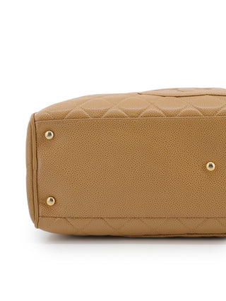CC Diamond-quilted Bowling Bag
