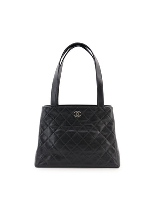 CC Quilted Shopper Tote Bag