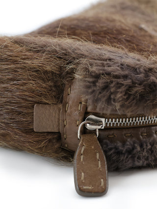 Selleria Fur Shoulder Bag