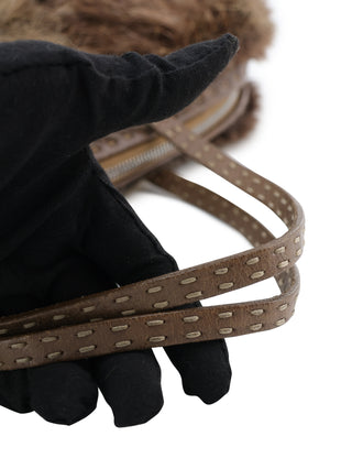 Selleria Fur Shoulder Bag