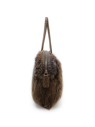 Selleria Fur Shoulder Bag