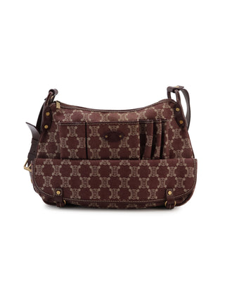 Bordeaux Macadam Denim Shoulder Bag