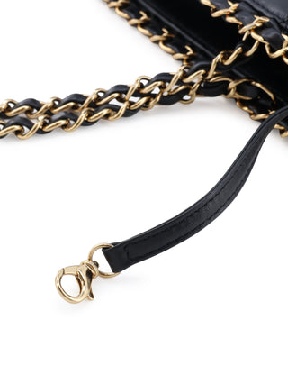 Small Quilted Chain Me Tote Bag