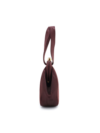 Satin Kisslock Handbag
