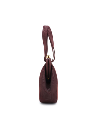 Satin Kisslock Handbag