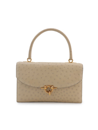 Cordeliere Ostrich Handbag
