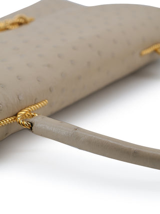 Cordeliere Ostrich Handbag