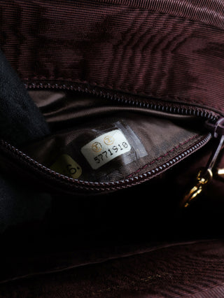 Satin Kisslock Handbag