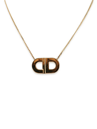 CD Logo Pendant Necklace
