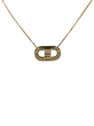 CD Logo Pendant Necklace