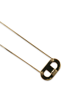 CD Logo Pendant Necklace