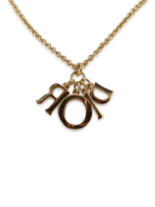 Logo Charm Necklace