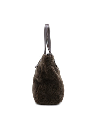 Shearling Two-way Handbag
