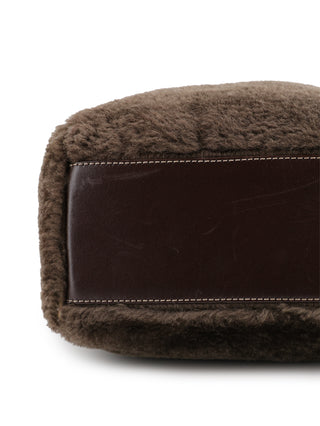 Shearling Two-way Handbag