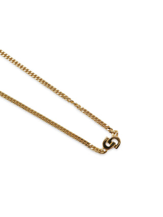 CD Logo Pendant Necklace