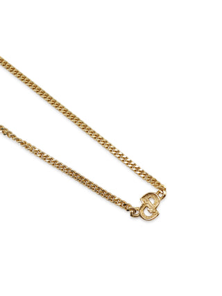 CD Logo Pendant Necklace