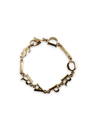 Dior Paris Letter Links Bracelet