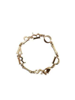 Dior Paris Letter Links Bracelet