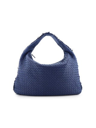 Intrecciato Fringed Medium Hobo Shoulder Bag