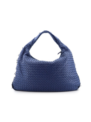 Intrecciato Fringed Medium Hobo Shoulder Bag