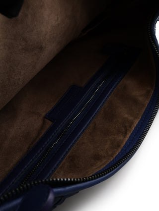 Intrecciato Fringed Medium Hobo Shoulder Bag