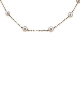 Akoya Pearl Chain Necklace