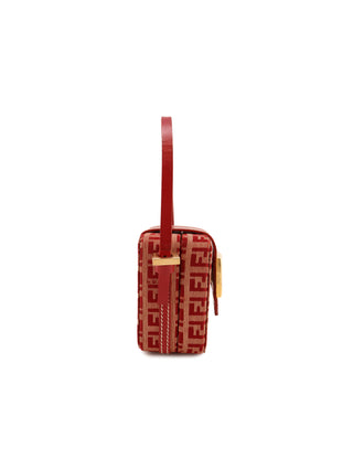 Zucchino Canvas Red Mini Vanity Handbag