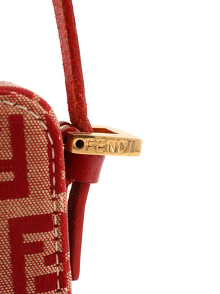 Zucchino Canvas Red Mini Vanity Handbag