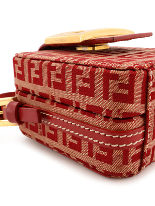 Zucchino Canvas Red Mini Vanity Handbag